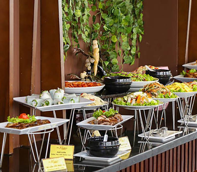 thiết bị tiệc buffet