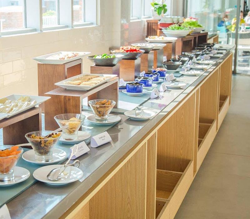 thiết bị tiệc buffet