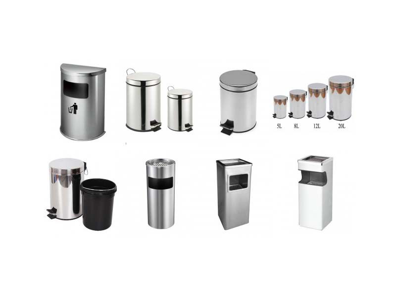 Tùy theo nhu cầu sử dụng mà bạn có thể lựa chọn thùng rác inox phù hợp