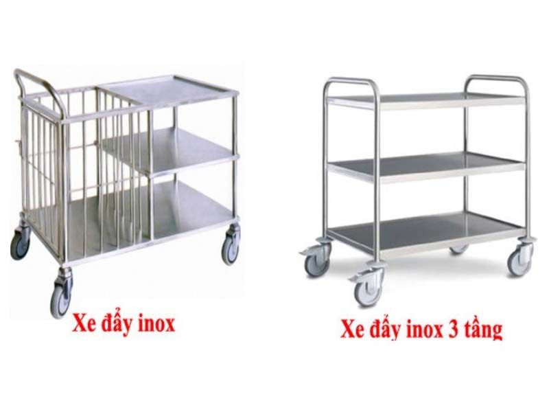 Lưu ý khi lựa chọn xe đẩy inox là gì?