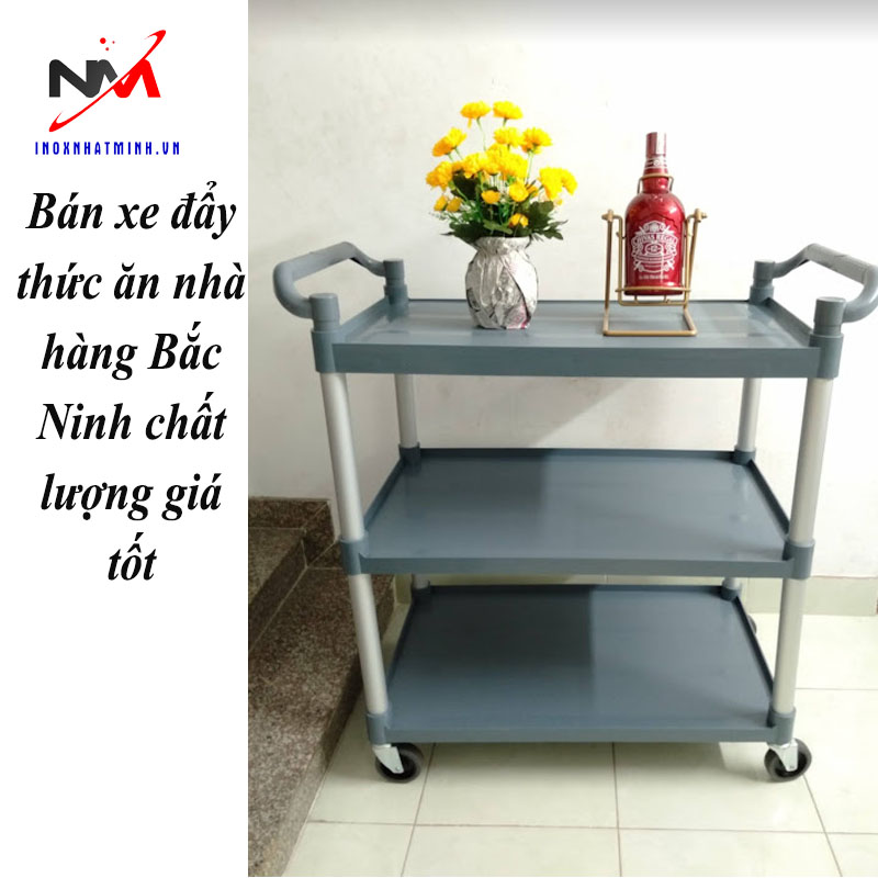 Bán xe đẩy thức ăn nhà hàng Bắc Ninh chất lượng giá tốt